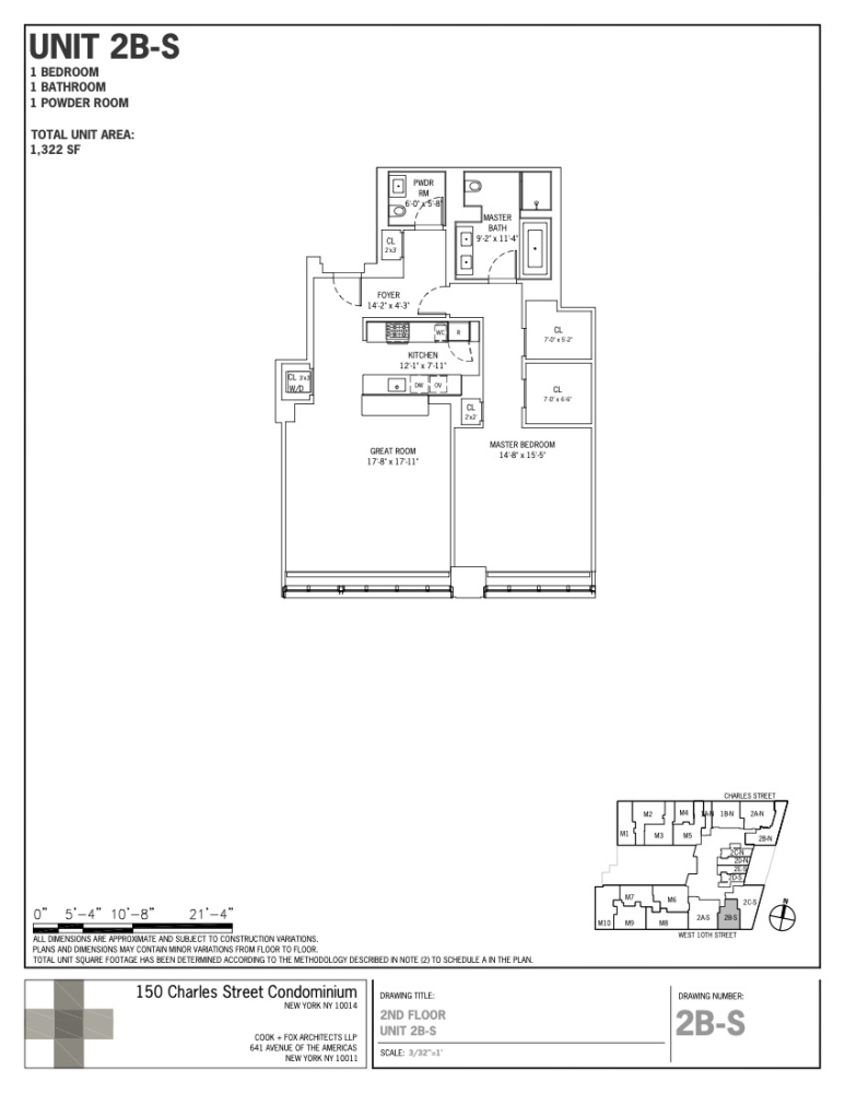 150 CHARLES Street 2BS