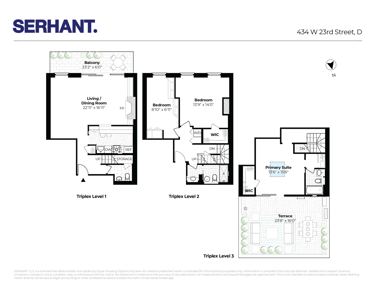 434 W 23RD Street D