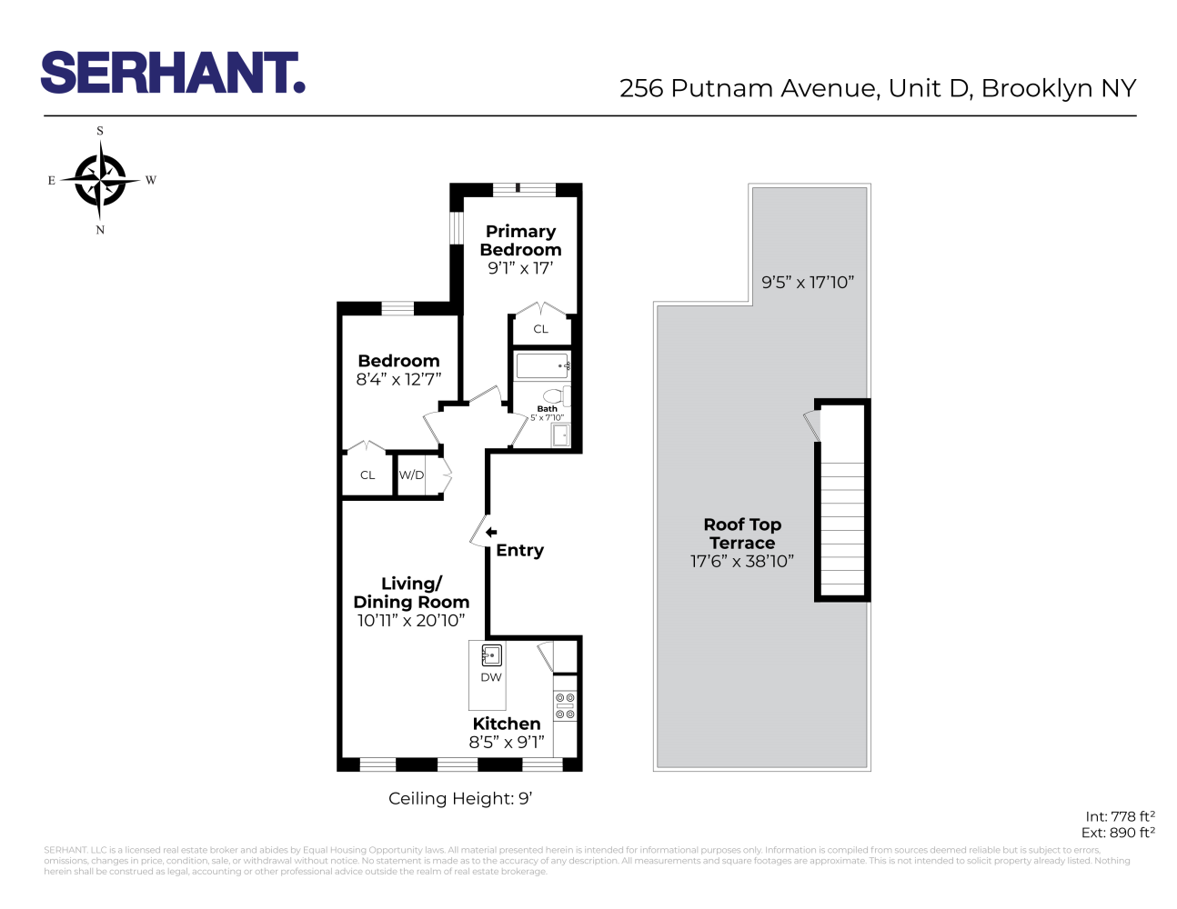 256 PUTNAM Avenue PH