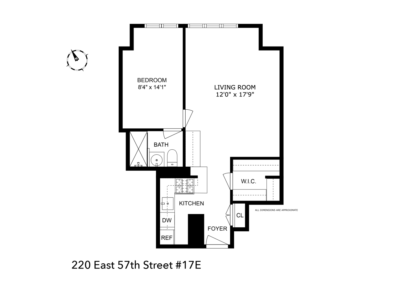 220 E 57TH Street 17E