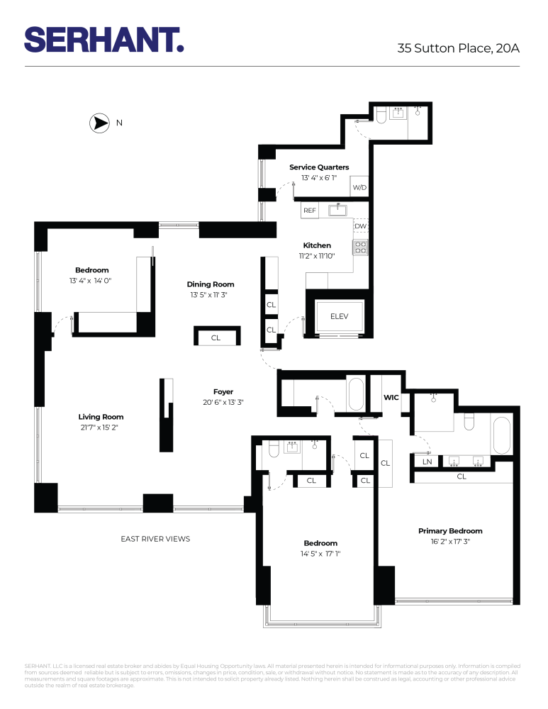 35 SUTTON Place 20A