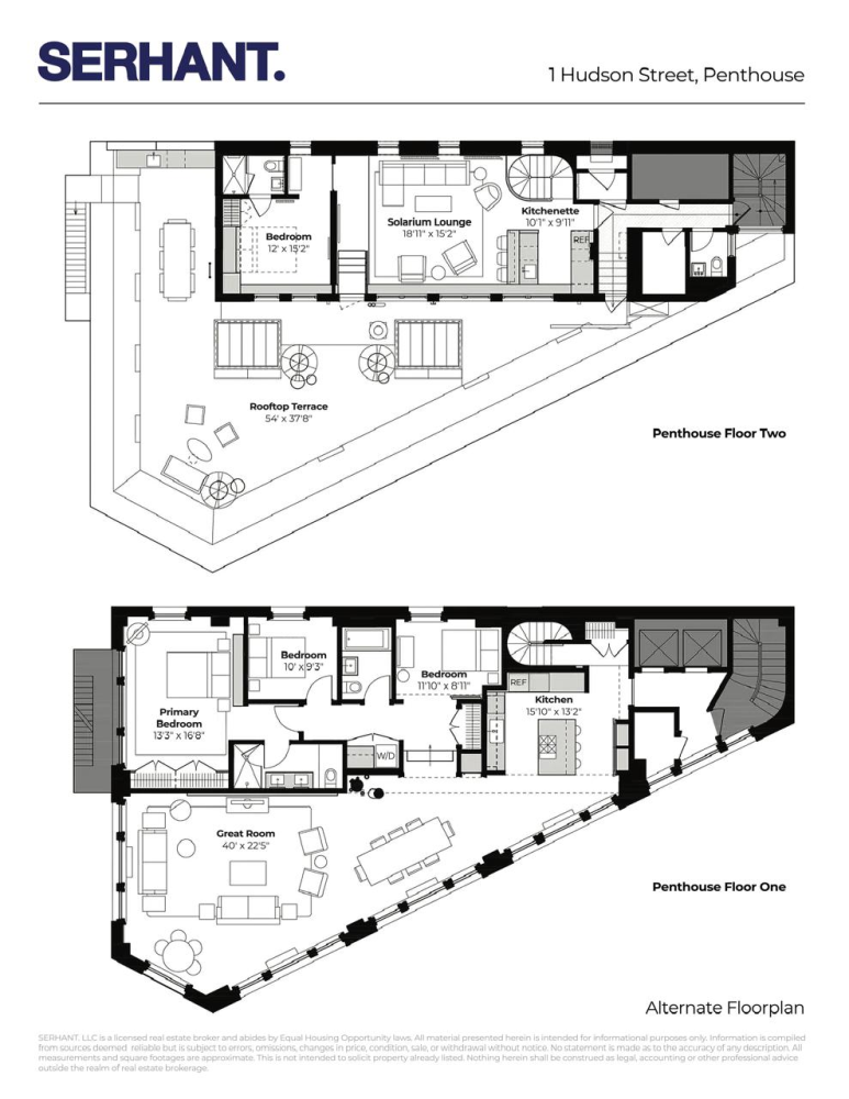 1 HUDSON Street PH