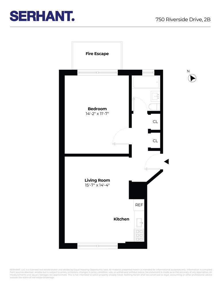 750 RIVERSIDE Drive 2B