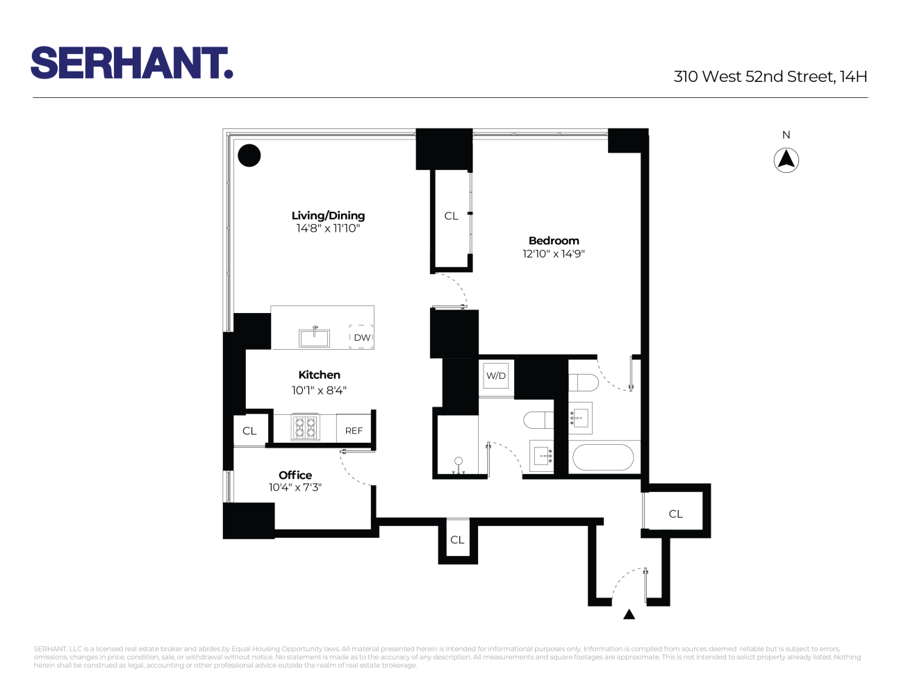 310 W 52ND Street 14H