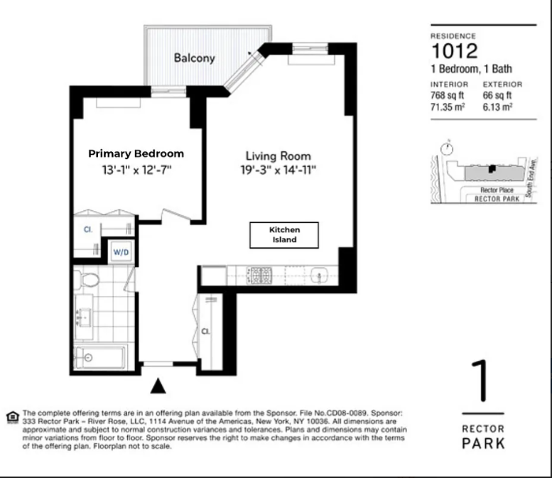 333 RECTOR Place 1012