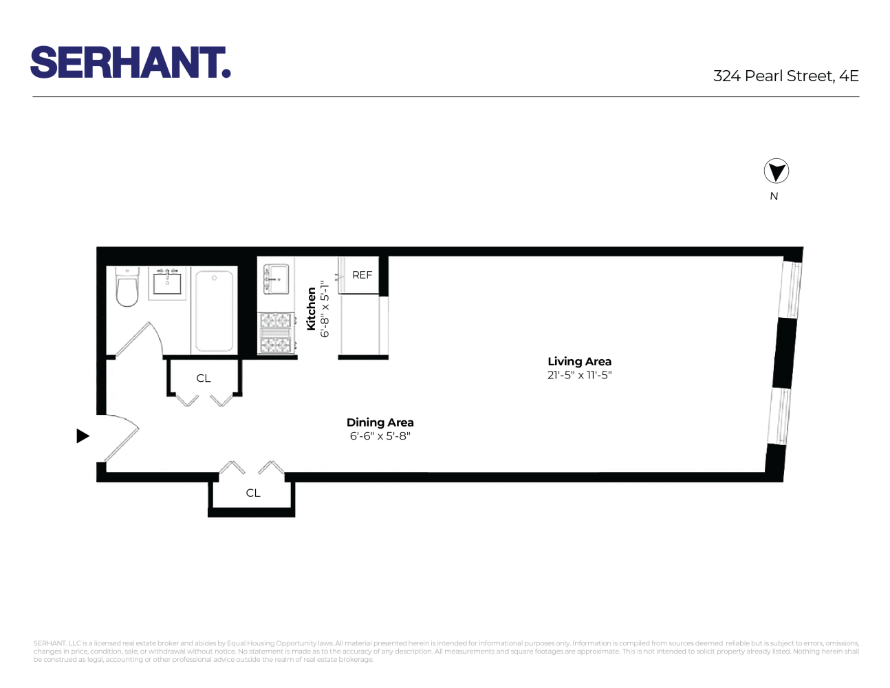 324 PEARL Street 4E