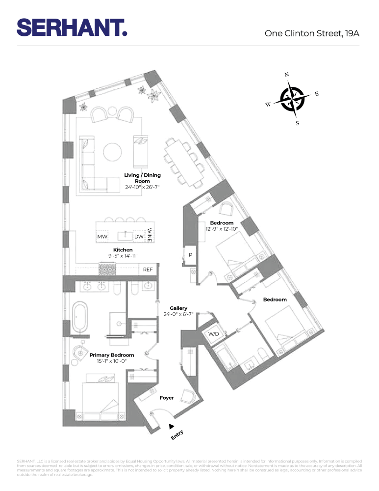 1 CLINTON Street 19A