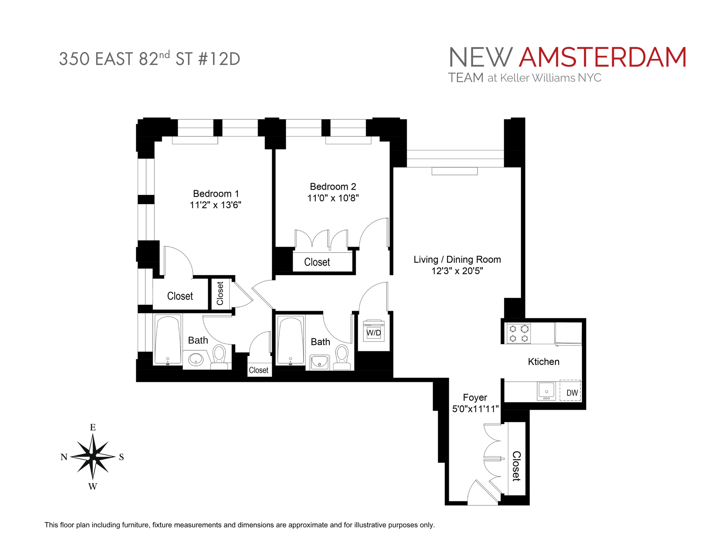 350 E 82nd Street 12D