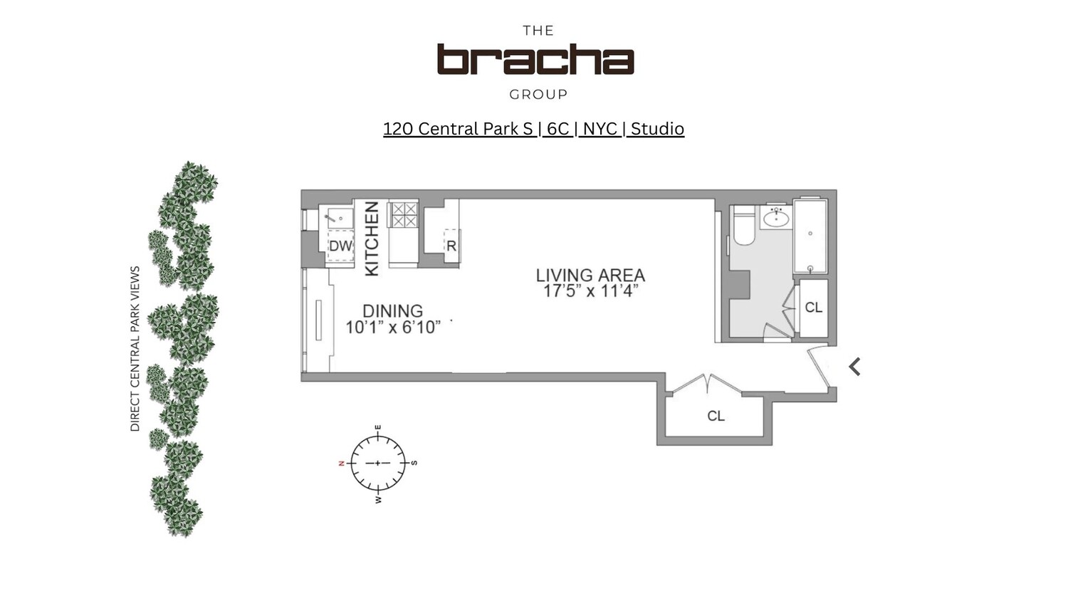 120 CENTRAL Park S 6C