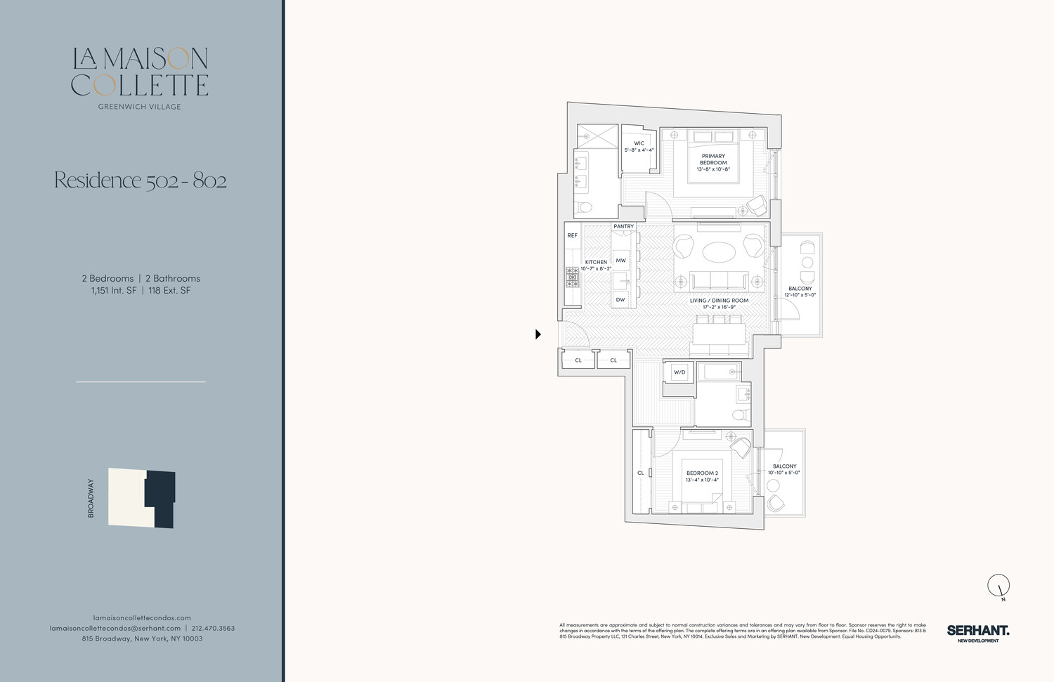 815 BROADWAY 802