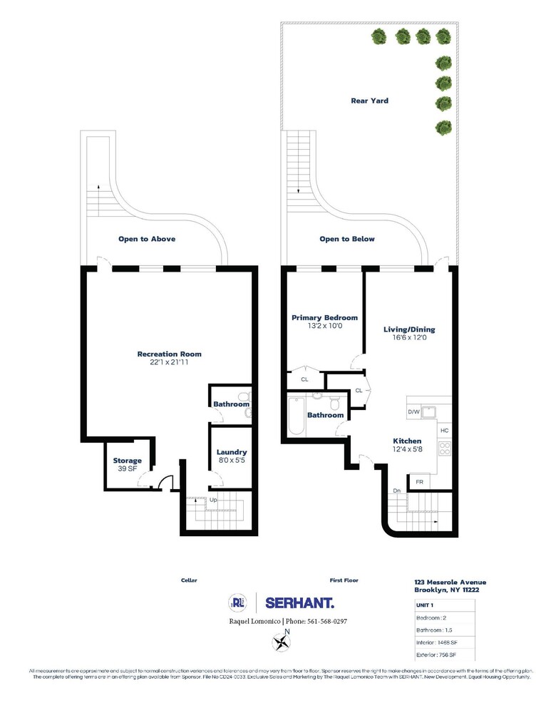 123 MESEROLE Avenue GARDEN