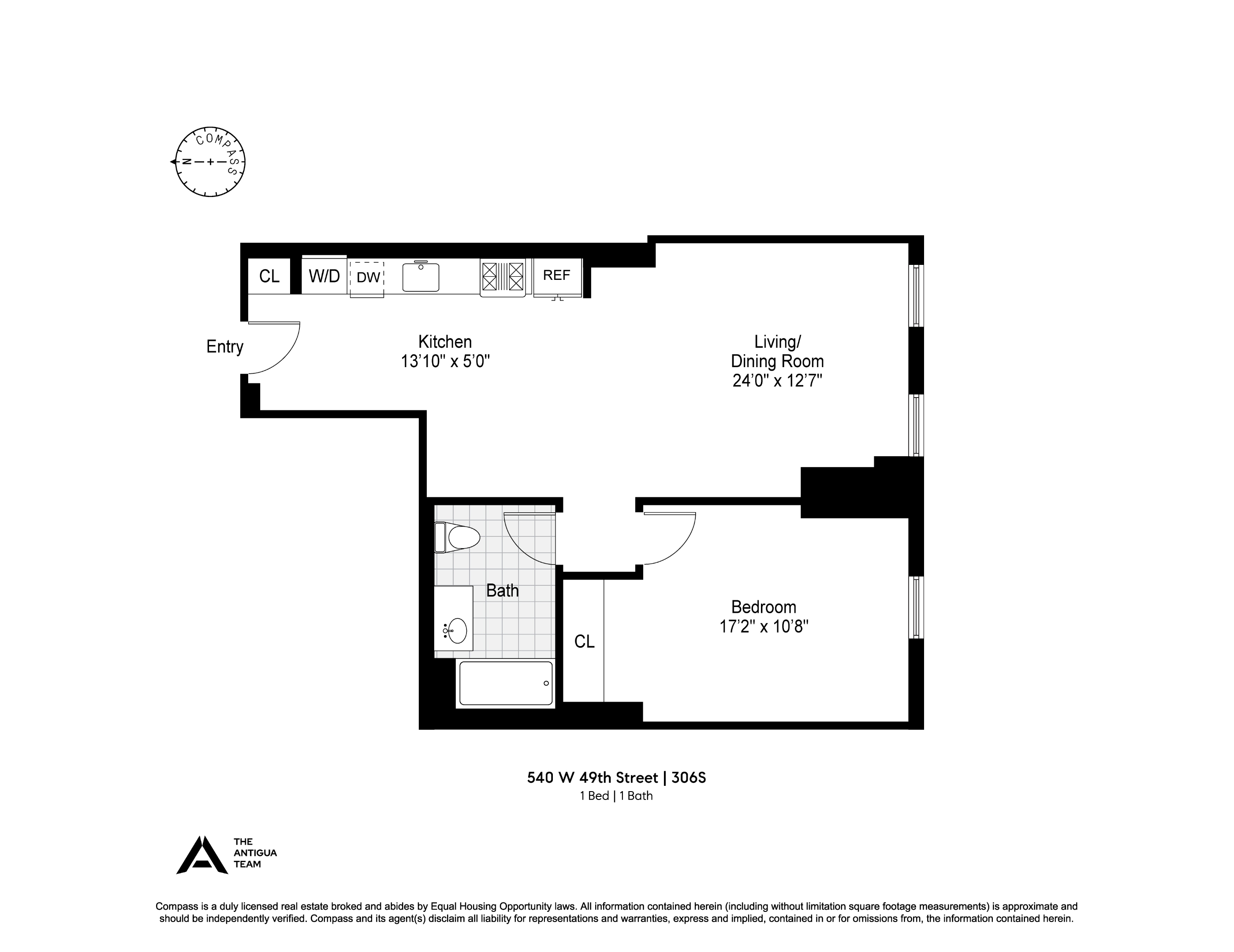 540 W 49th Street 306S