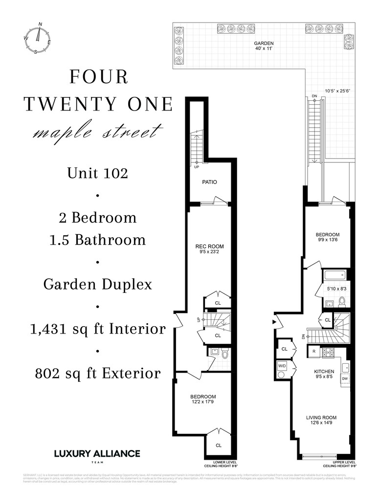 421 MAPLE Street 102