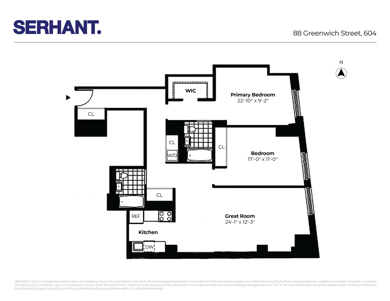 88 GREENWICH Street 604