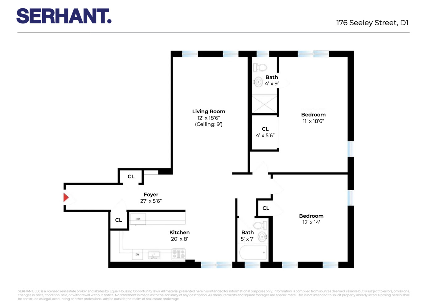 176 SEELEY Street 1D
