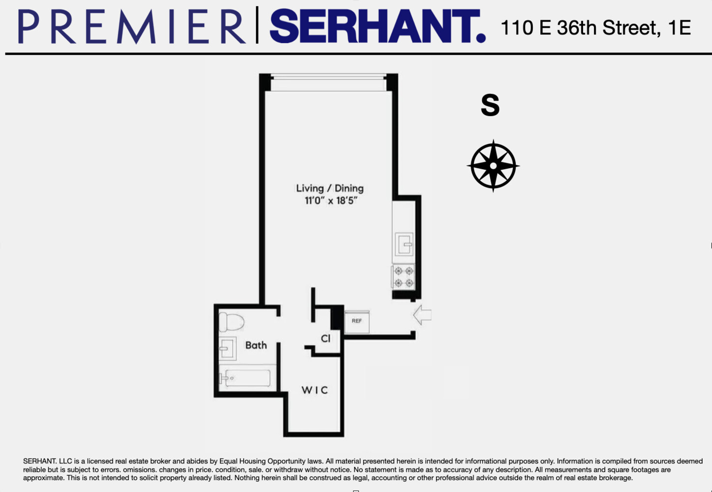 110 E 36TH Street 1E