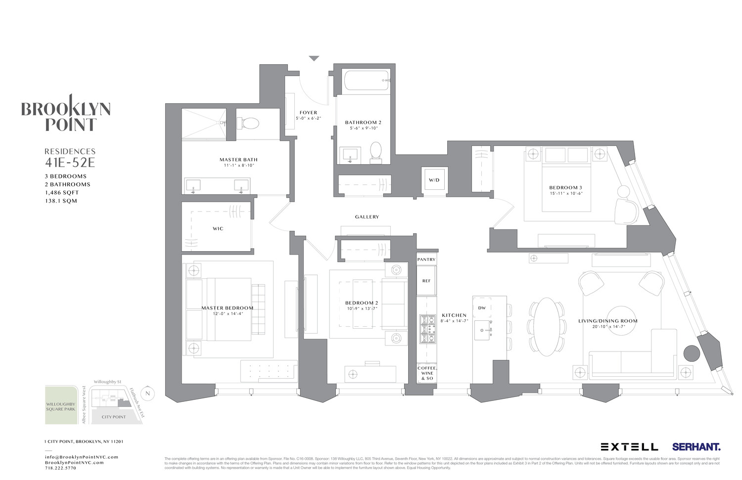 1 CITY Point 52E
