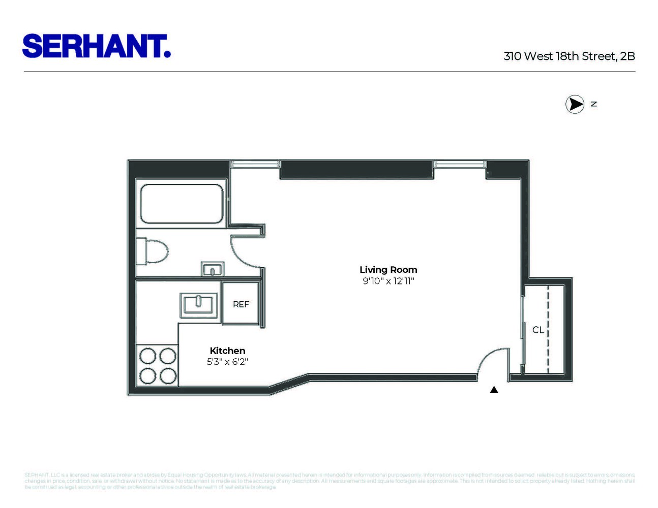 310 W 18TH Street 2B