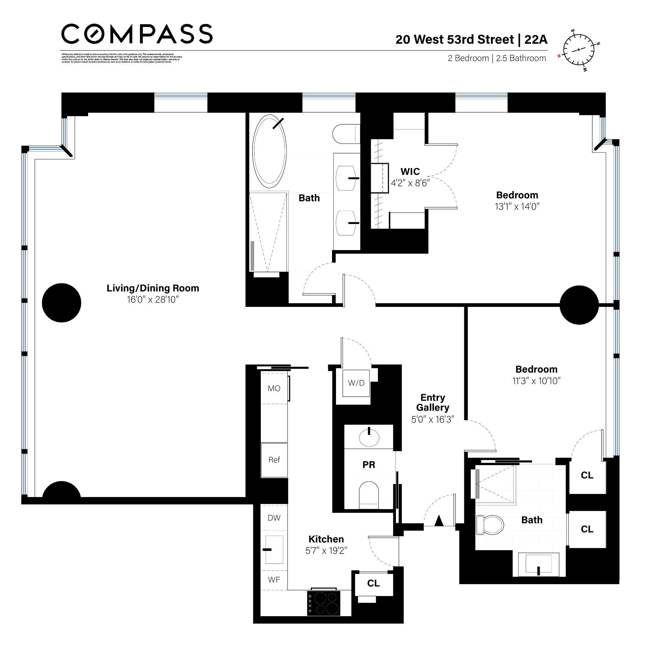 20 W 53rd Street 22A