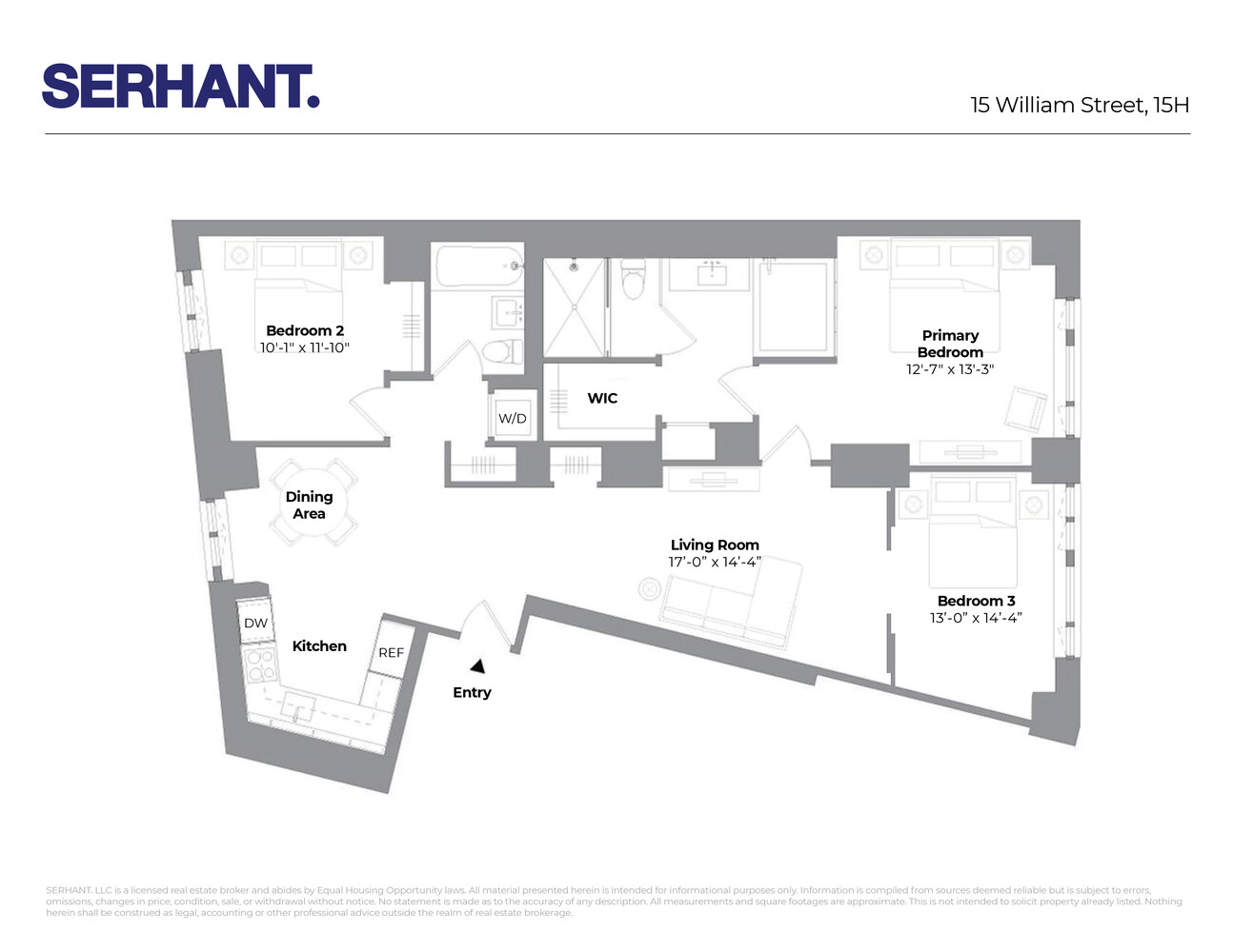 15 WILLIAM Street 15H