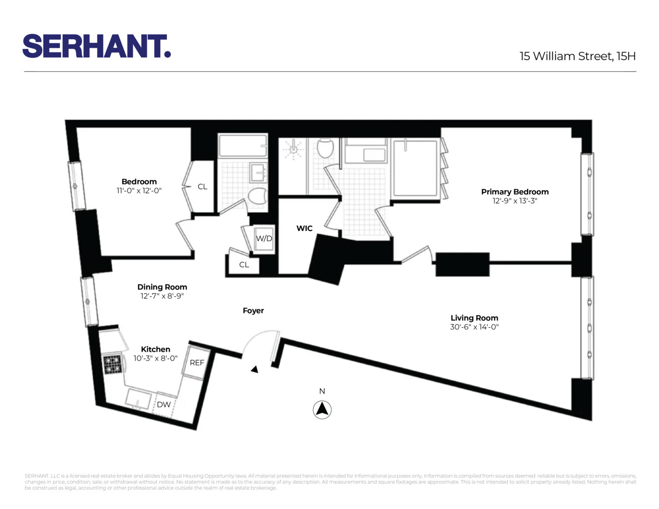 15 WILLIAM Street 15H