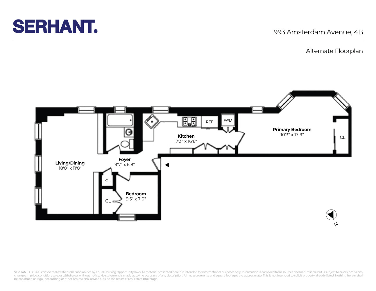 993 AMSTERDAM Avenue 4B