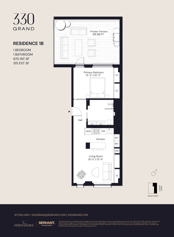 330 GRAND Street 1B