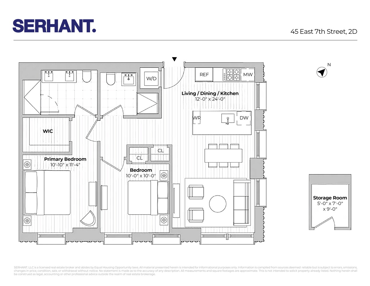 45 E 7TH Street 2D