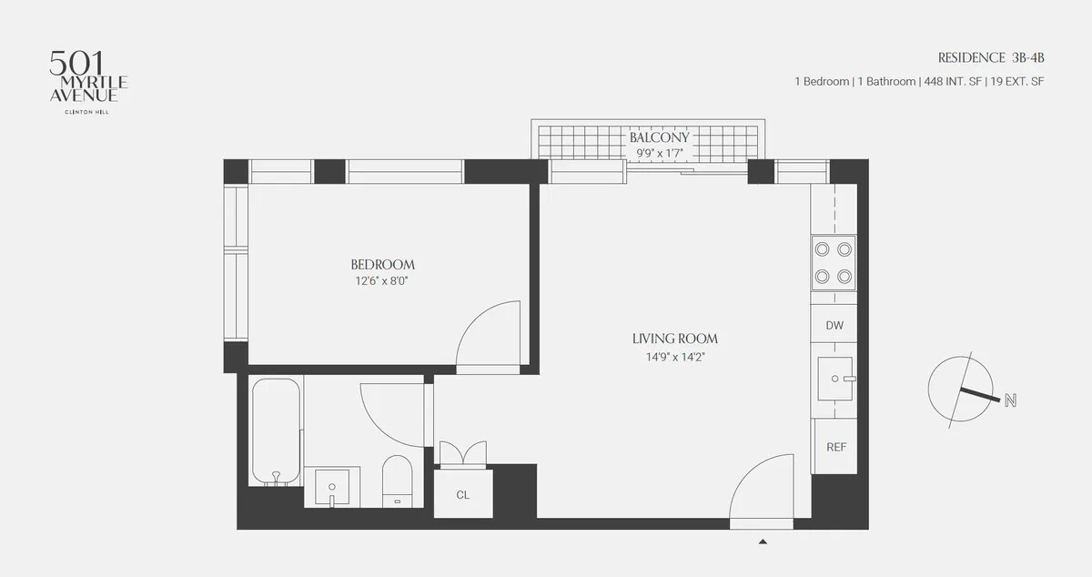 501 MYRTLE Avenue 4B