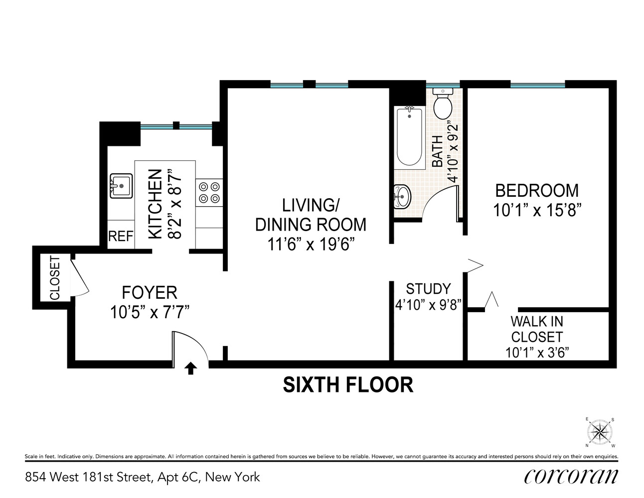 854 W 181ST Street 6C