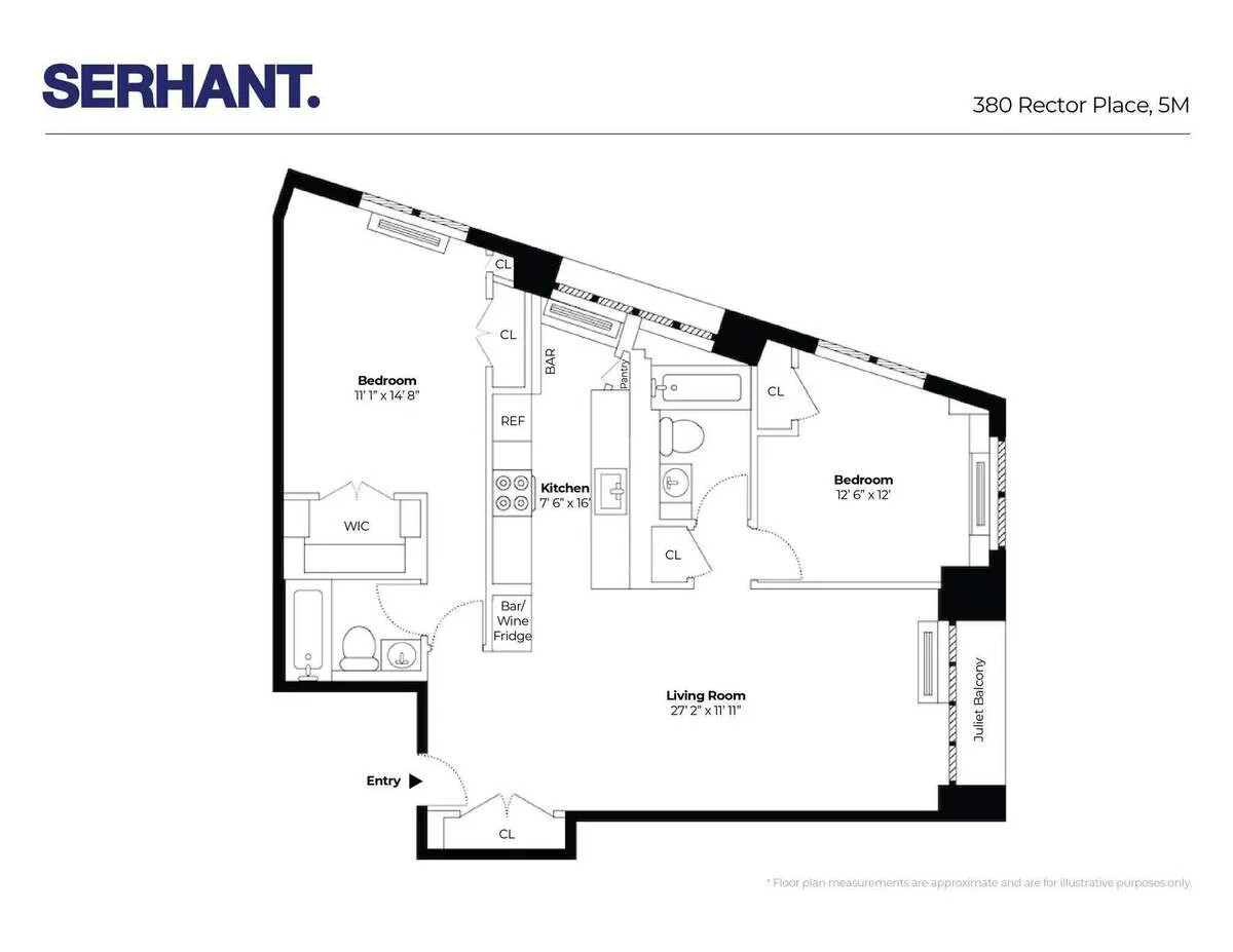 380 RECTOR Place 5M