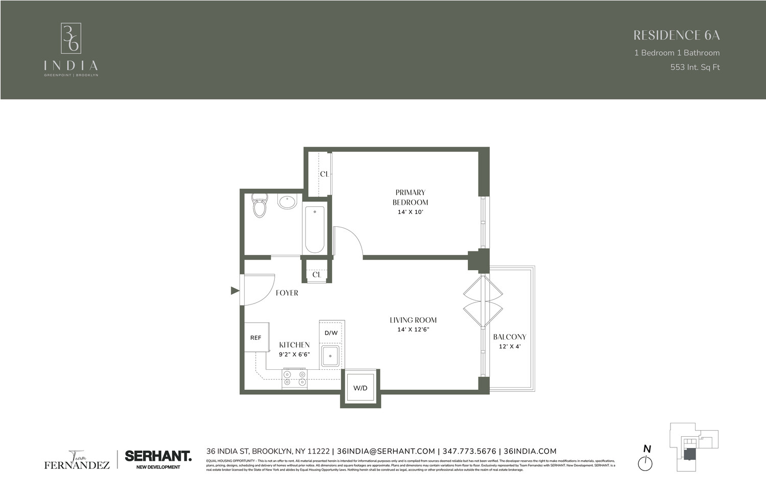 36 INDIA Street 6A