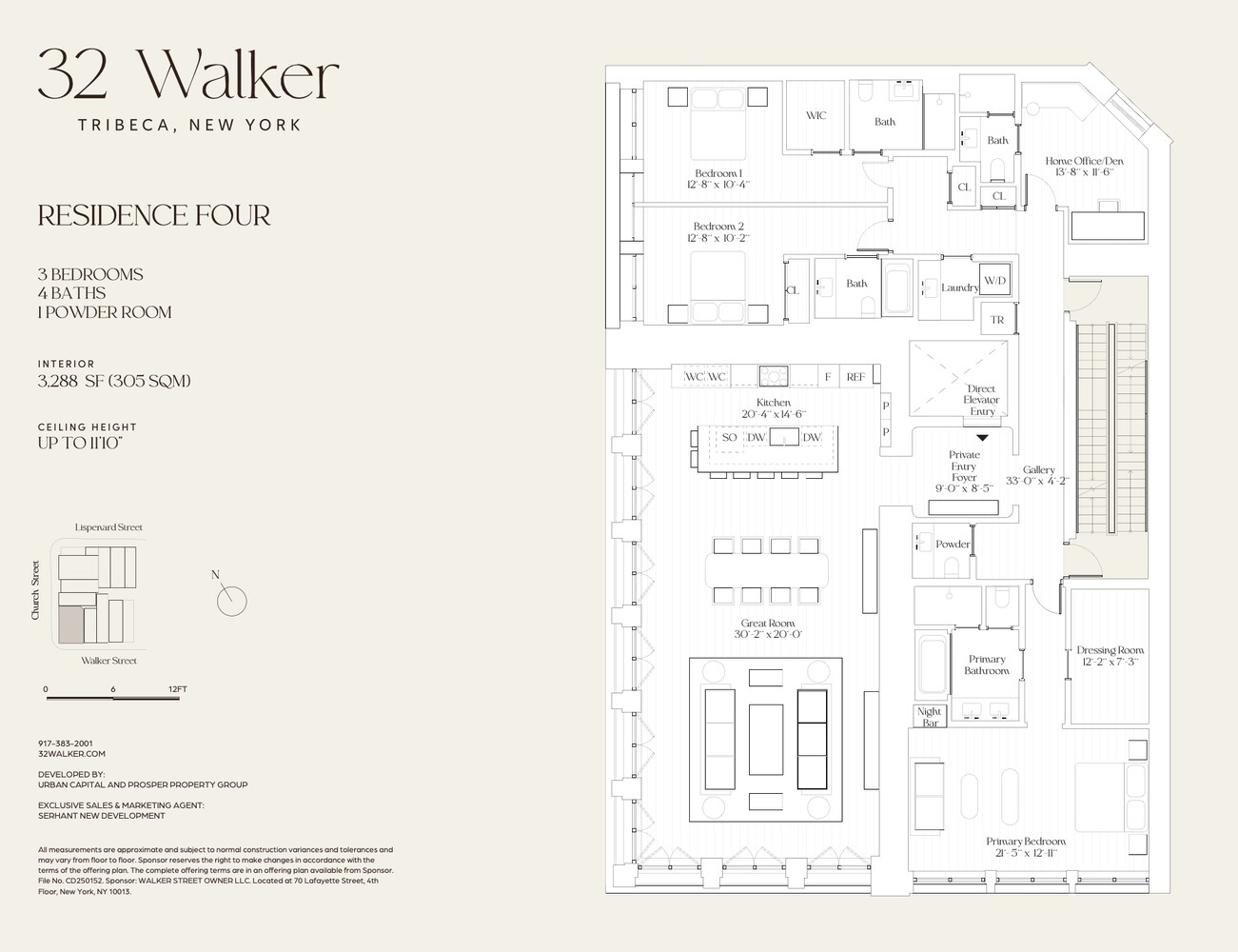 32 WALKER Street RESIDENCE4