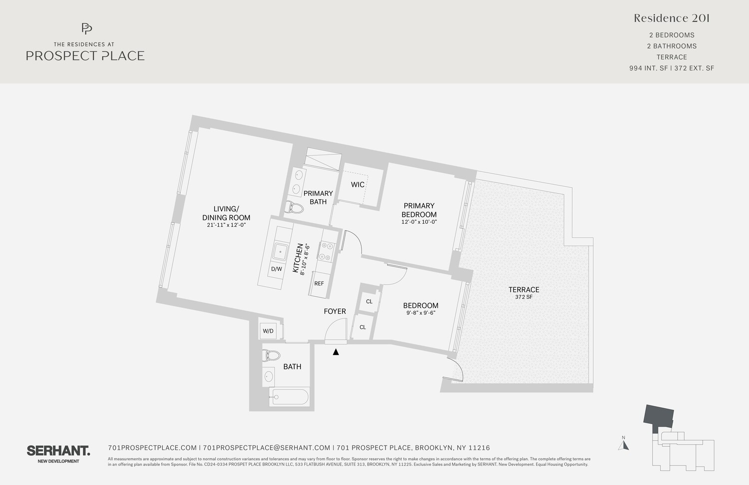 701 PROSPECT Place 201