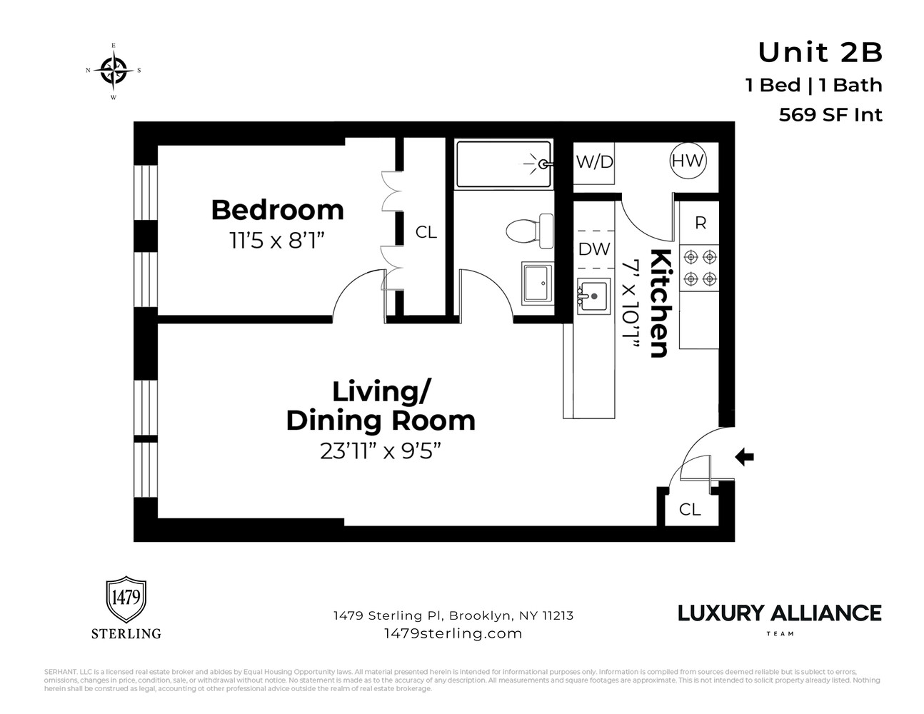 1479 STERLING Place 2B