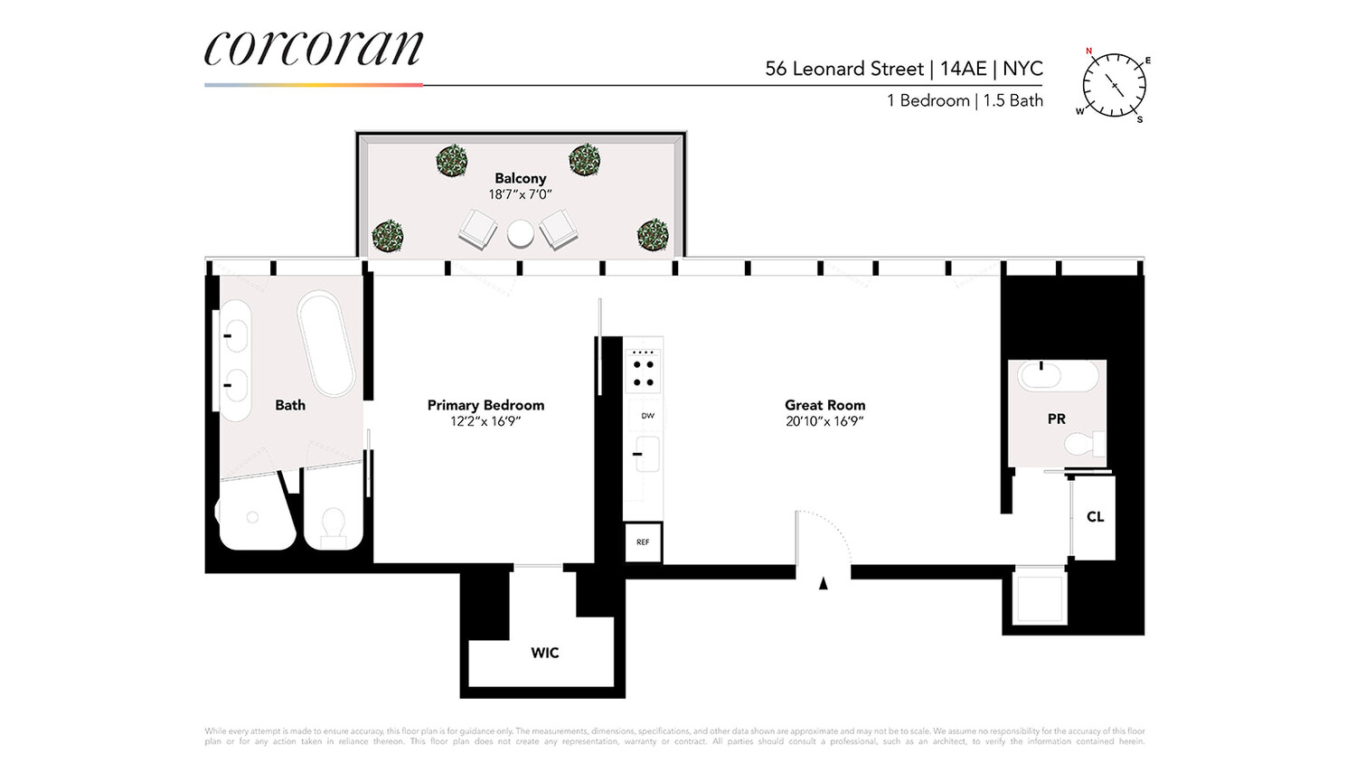56 LEONARD Street 14AE