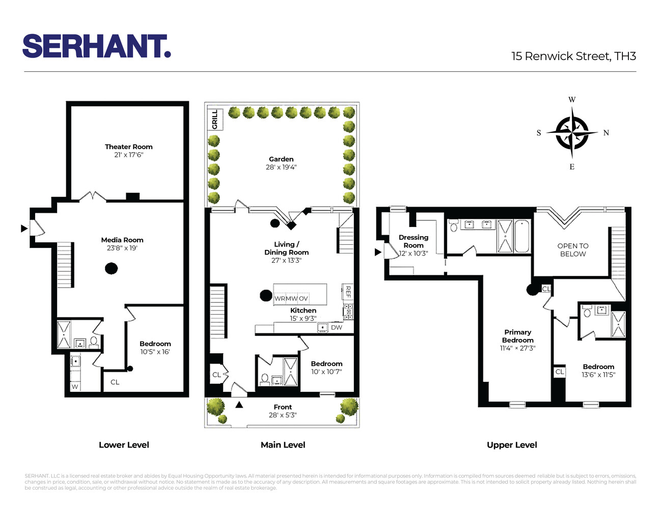 15 RENWICK Street TH3