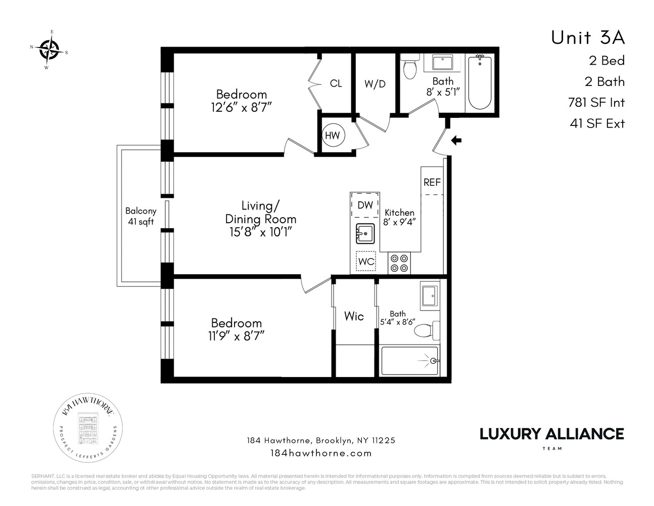 184 HAWTHORNE Street 3A