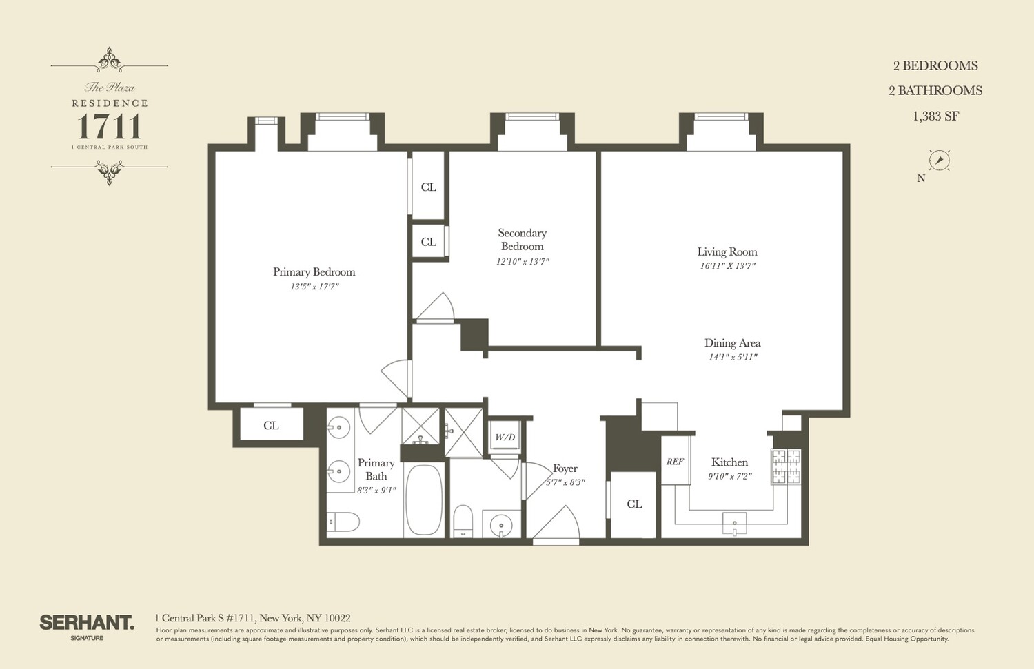 1 CENTRAL Park S 1711