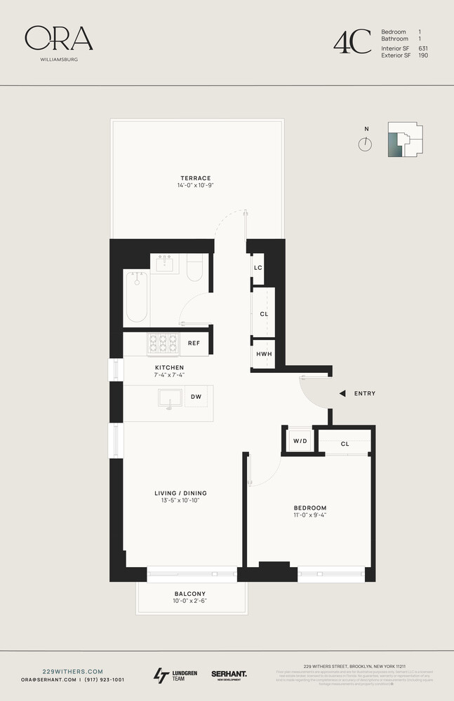 229 WITHERS Street 4C