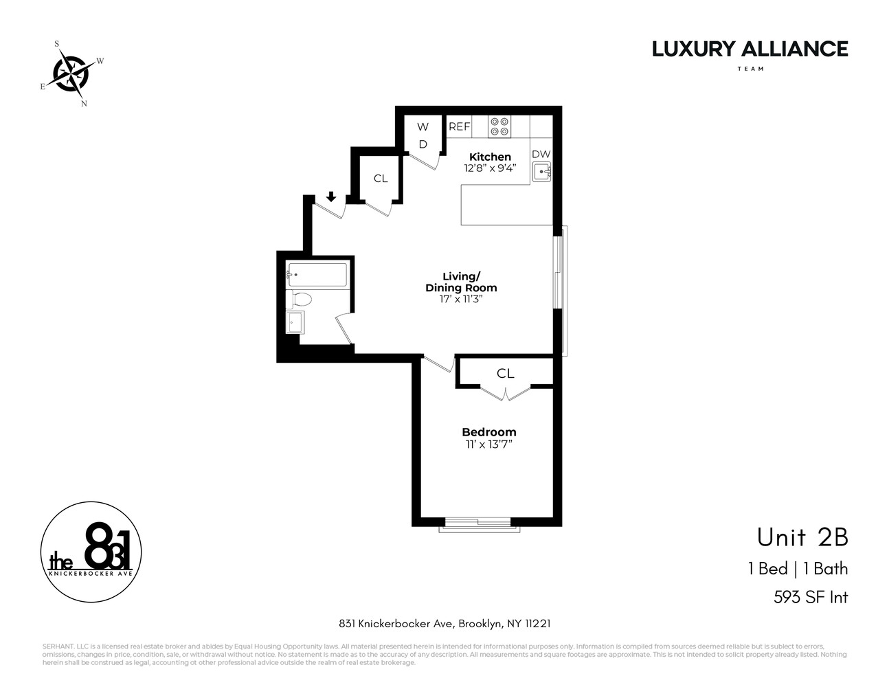 831 KNICKERBOCKER Avenue 2B