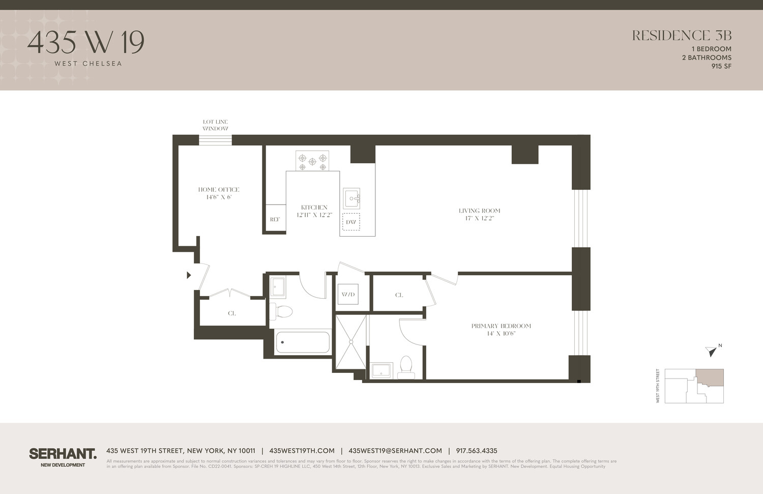 435 W 19TH Street 3B