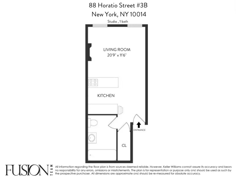 88 HORATIO Street APT3B