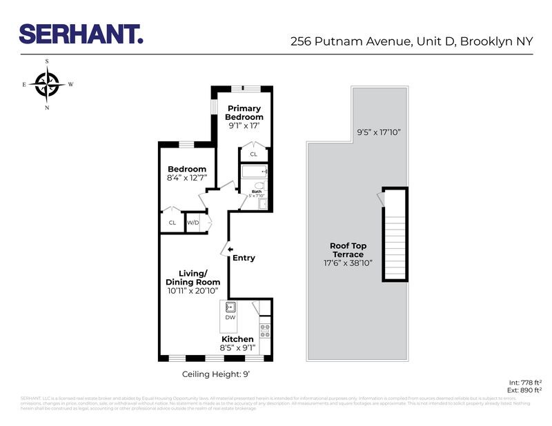 256 PUTNAM Avenue 4PH