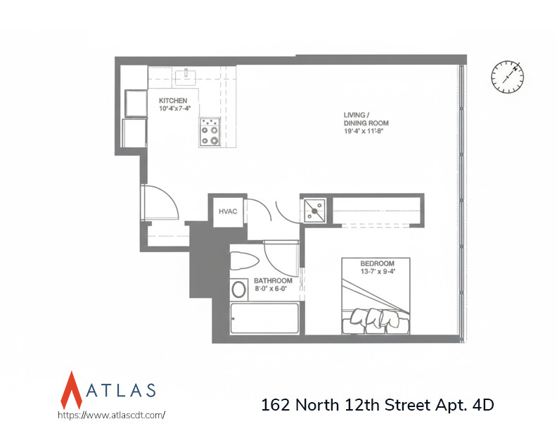 162 N 12TH Street 4D