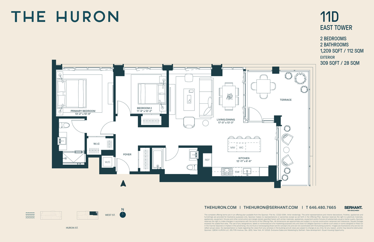 29 HURON Street 11DE