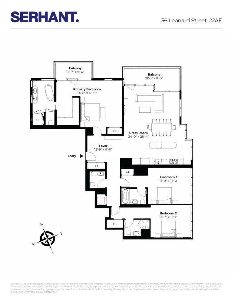 56 LEONARD Street 22AE