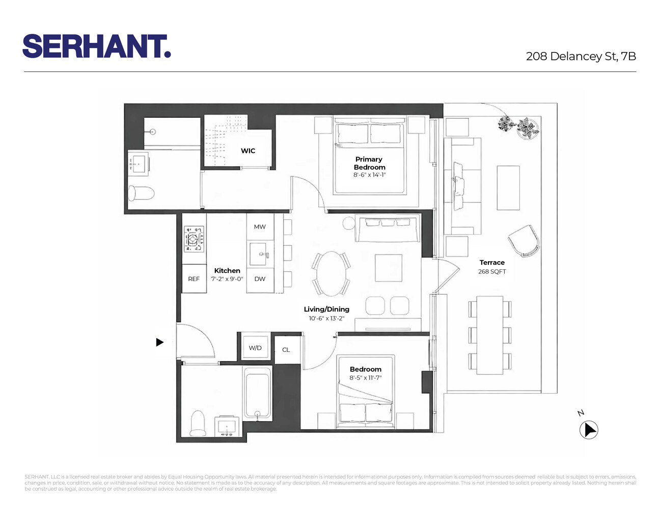 208 DELANCEY Street 7/B