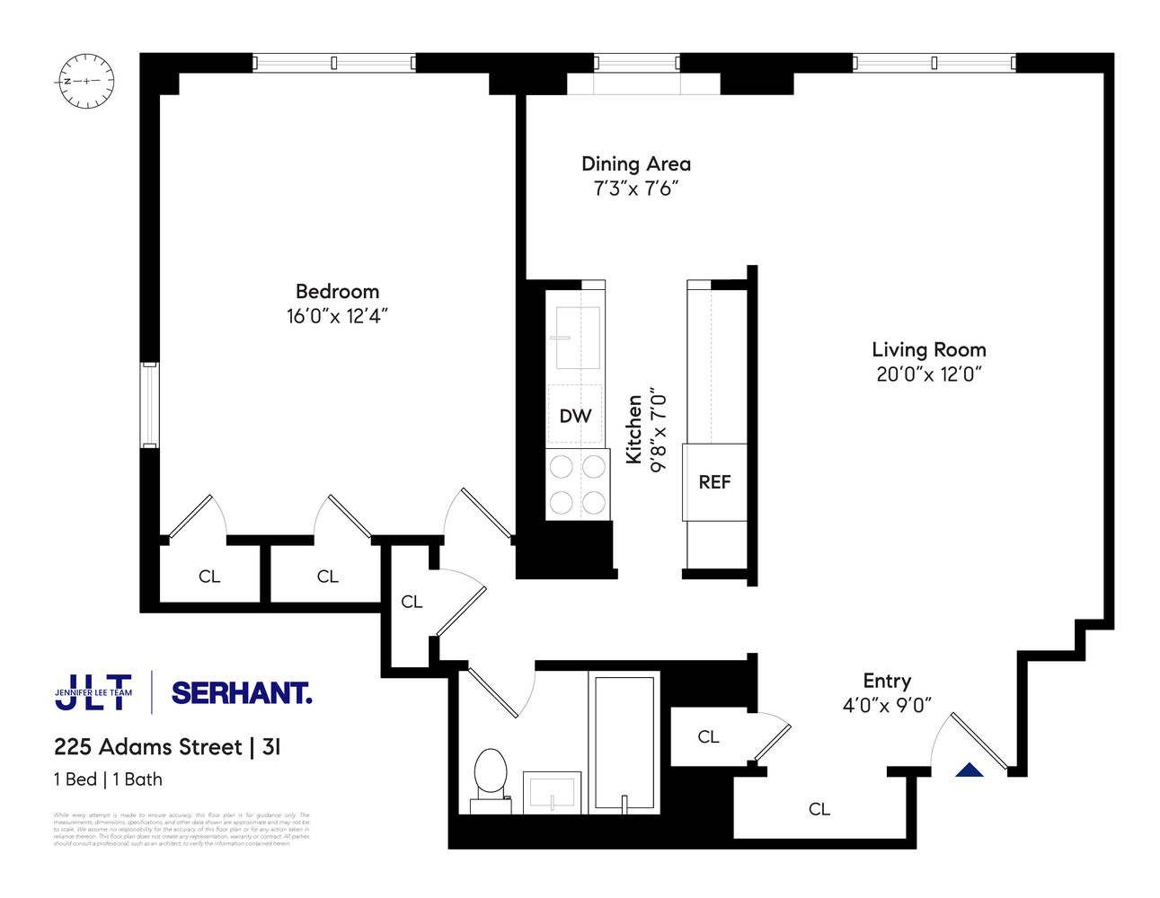 225 ADAMS Street 3I