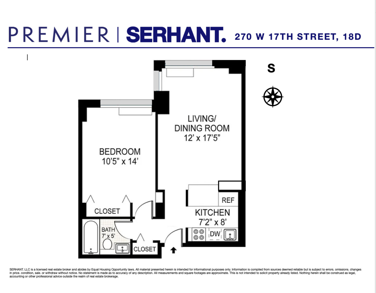 270 W 17TH Street 18D